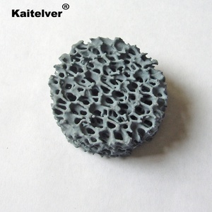 100x50x22mm 10 20 25 <strong>PPI</strong> Sic Silicon Carbide/Carborundum/Carbon Silicon Molten Metal Foam <strong>Filter</strong> - Product Image 5