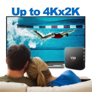 Set Top Box V88 Intelligent <span class=keywords><strong>Android</strong></span> 5.1 TV Box RK3229 UHD 4 K Quad Core 8 GB WiFi H.265 <span class=keywords><strong>DLNA</strong></span> I9W0 - Product Image 5