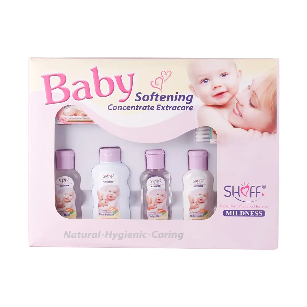 Essenciais para recém-nascidos, casa de banho de spa corpo natural cuidados com a pele conjuntos de presente para o uso diário do banho do bebê.