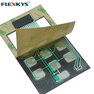 Venta al por mayor diseño personalizado 4x4 matriz 16 teclas interruptor de membrana teclado para electrodomésticos Material de botón de metal - Product Image 6