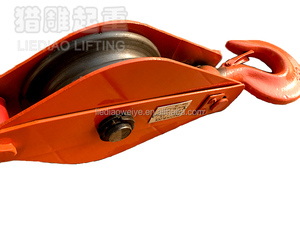 Ba-Bánh Xe Hook Mở Loại Trọng Lượng Nâng Hệ Thống Ròng Rọc - Product Image 5