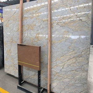 スラブとタイル用の金の静脈を持つ白い花崗岩 - Product Image 6