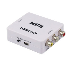 OEM Mini HDMI a AV Cvbs Rojo Blanco Amarillo Convertidor HDMI cable a RCA AV Adaptador convertidor - Product Image 1