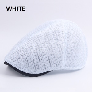 Toptan Nefes Net Mesh İlkbahar Yaz Düz Ivy Cap Erkekler için - Product Image 4