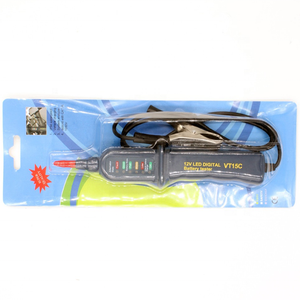 เครื่องทดสอบไฟฟ้ากระแสสลับแบตเตอรี่รถยนต์,พร้อมจอแสดงผล <span class=keywords><strong>LED</strong></span> เครื่องมือวัดไฟฟ้า12โวลต์