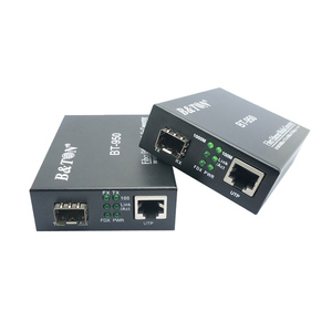 <strong>B</strong>&amp;TON SFP port 10 100 1000M fiber media converter with LLF LFP - Product Image 3
