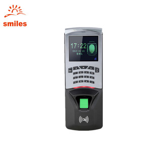 Venta al por mayor TCP/IP biométricos de identificación de huellas dactilares tiempo asistencia Terminal con contraseña y lector RFID funciones - Product Image 1