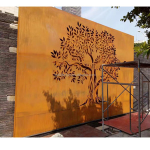 סיטונאי corten מתכת גידור במחיר זול