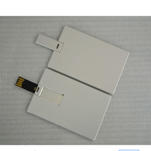 סיטונאי שטוחה מתכת כרטיס USB כרטיס ביקור USB מפתח 8GB 16GB זול מתכת כרטיס ביקור Usb פלאש עט כונן U דיסק