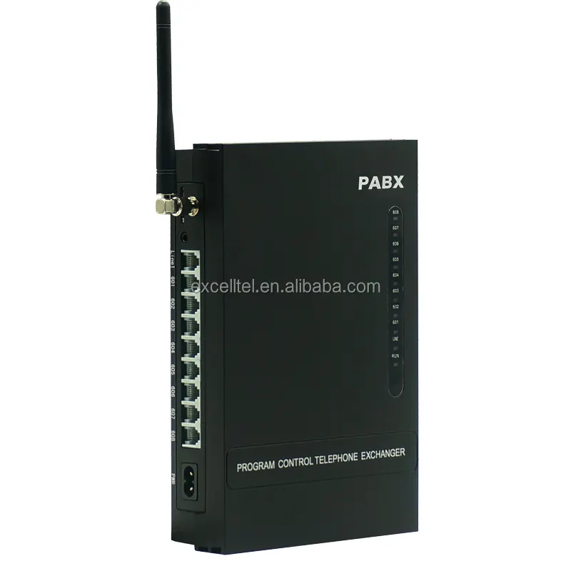 Wireless telefon austausch MS108-GSM 1 CO linie 8 extensions mit 1 SIM karte GSM PBX