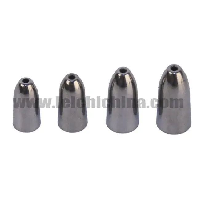 Wholesale worm bullet weights tungsten fishing weight