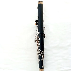 Professional Playing High-pitched Eb Nickel-plated Bakelite 17 Key Clarinet