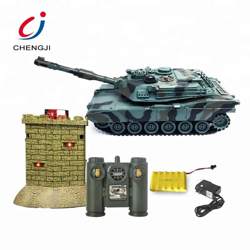 9 channel remote control toy battle military tank with battery