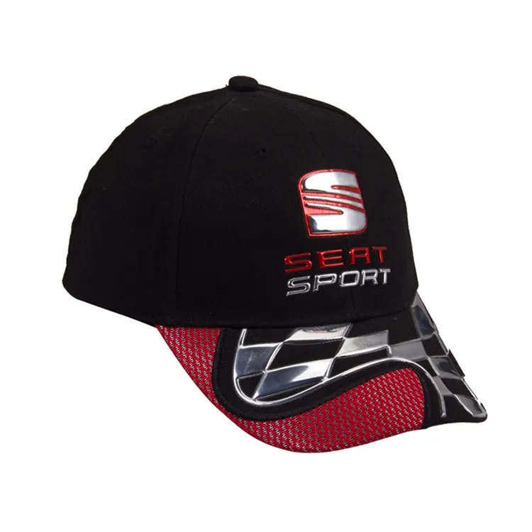 BSCI Hat produttore Custom High Quality WRC Motor Racing Caps F1 Hats Dakar NFL Nascar Caps cappelli fabbrica professionale