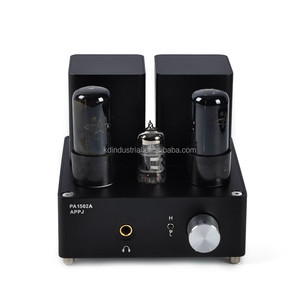 Hot sale <strong>Class</strong> HIFI portable <strong>headphone</strong> amplifier amp black Mini Tube <strong>Headphone</strong> amplifier