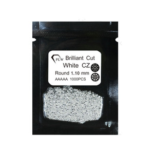 1.3mm 1.4mm 1.5mm 1.6mm 1.7mm yuvarlak makine kesim beyaz kübik zirkonya - Product Image 3