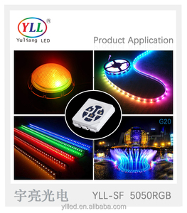 Yuliang 5050G RGB 0.2W 0.5W Small Power High Performance SMD <strong>LED</strong> EPISTAR Chips Tri-proof Series for Neon Linear Strips - Product Image 5