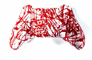 Blood Splatter Shell für Xbox One Ersatz Hydro Dipped Blood Splatter Controller Shell Mod Kit Button - Product Image 2