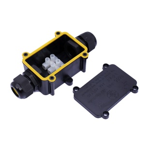 M686-2กล่องต่อสายไฟฟ้ากันน้ำ, IP68แยก ABS PC กล่องแยกพลาสติก