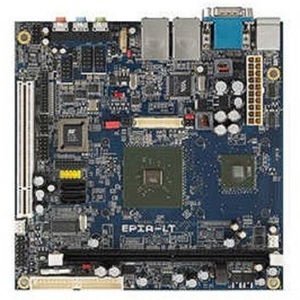 VIA EPIA Mini-ITXマザーボード。DDR2、VGA、PCI、IDE、6USB、LVDS、2LANをサポートします。POS、キオスク、宝くじアプリケーション用。 - Product Image 1
