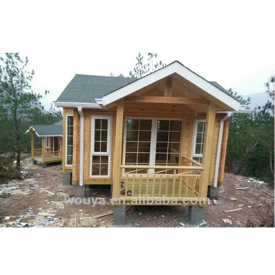 Maisons de jardin féeriques à faible coût maisons en bois préfabriquées maison préfabriquée à vendre
