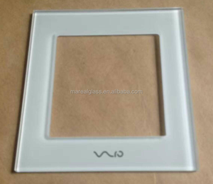 Hot Sell Touch Switch Panel Glass 0.7mm 1mm 1.5mm 2mm 3mm 4mm 5mm 6mm clear and Silk Printing Glass