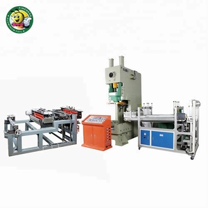 Best Price <strong>Punching</strong> <strong>Machine</strong> Automatic Steel Aluminum Foil Food Container Making CNC Pneumatic Source Take-Away Food Packaging