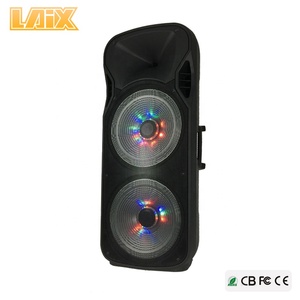 Laix DP-A8ลำโพงเบสเวทีแบบพกพา,ลำโพงดีเจมืออาชีพแบบพกพาที่มีปริมาณขนาดใหญ่ - Product Image 3