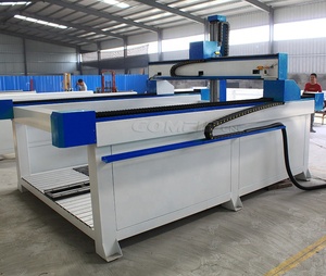Husillo rotativo de 4 ejes de alta resistencia, gran formato, con espuma de poliestireno, enrutador CNC, máquina de grabado