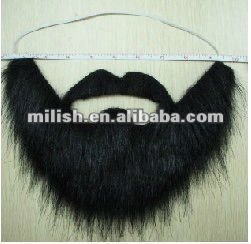 Party Black Pirate Big Full Face Fake <strong>Beards</strong> MMO-0147 - Product Image 3