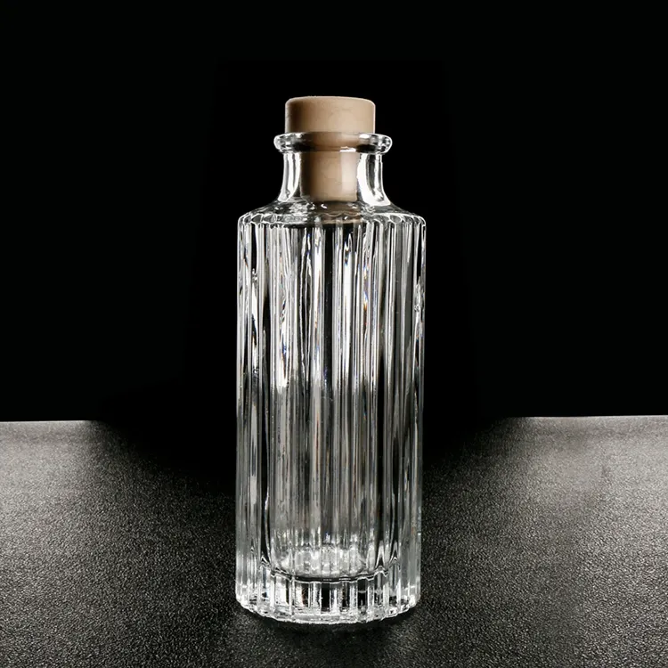 Caldo di vendita di oliva bottiglia di olio nuovo stile mini bottiglie di vetro con tappo in sughero