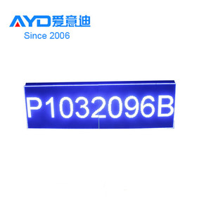Outdoor Singolo Colore Testo Bordo di Pubblicità/Ticker LED Segno/LED Scrolling Message Board 32*224 centimetri - Product Image 4