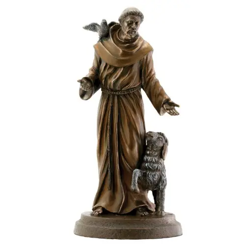 Facoty – figurine religieuse en résine personnalisée, sculpture chrétienne, figurine catholique, Statue de Saint-prince en Bronze