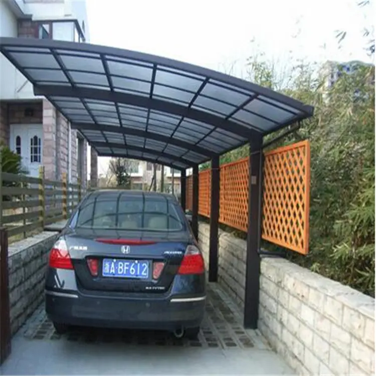 Awning dan Carport Luar Ruangan Yang Digunakan untuk Awning Atap dan Karport Taman Aluminium Pergola untuk Dijual