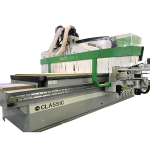 ¡Descuento! Enrutador de anidamiento CNC Atc de alta rigidez 1325, máquina CNC, servomotor, máquina de tallado 3D de madera, Software Artcam de 9 KW - Product Image 1