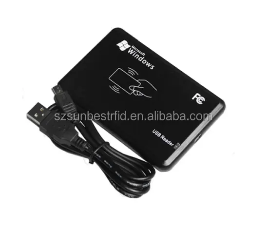 13.56mhz Nfc Iso14443 Iso15693 Keyboard Emulation Desktop USB Nfc Proximity Card Rfid Reader