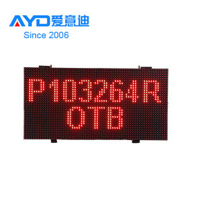 Hohe Helligkeit P10 P12 P8 LED-Module Anzeige wasserdichte LED-Nachrichtenauslage kabellose LED-Werbeanzeige - Product Image 5
