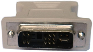 DVI a VGA macho a hembra adaptador de alta calidad y entrega solo necesita tiempo