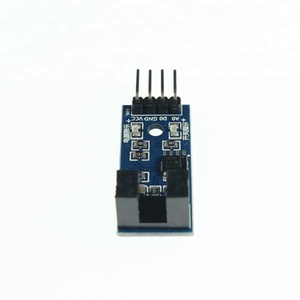 Tipo di Slot IR Scanalatura Accoppiatore Accoppiatore Ottico Modulo Sensore di Velocità LM393 Per Arduino Sensore di 3.3V-5V Collegare Relè modulo Buzzer