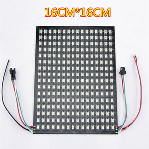 WS2812B 8x32 светодиодная Пиксельная Панель Матричный экран RGB 5050SMD индивидуально Адресуемая цифровая Гибкая матрица