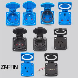 16A 110V <strong>2P</strong>+E Electric Plug Waterproof Male Female Connectors with High Quality Y01L