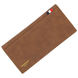Oem vintage de lujo de viaje logo piel de serpiente genuina cartera de mano larga de hombre - Product Image 3
