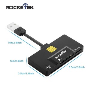 Multi funtion smart memory kartenleser mit sim-karte adapter - Product Image 3