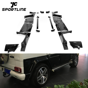 Karbon Fiber Aerokit Mercedes Benz için gövde kiti W463 G sınıfı G500 G550 G55 G63 G65 AMG 13- 17 - Product Image 1