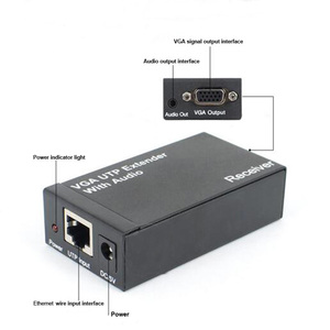 VGA扩展器300M，音频通过UTP LAN Cat 5e/6 VGA放大器发射器和接收器1080P - Product Image 5