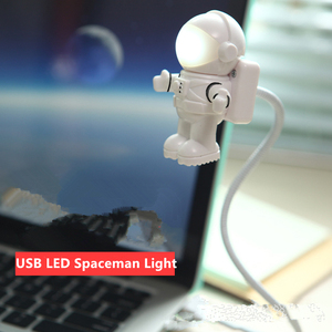 Uchome <span class=keywords><strong>USB</strong></span> 供电的 Led 太空人天文夜间计算机灯