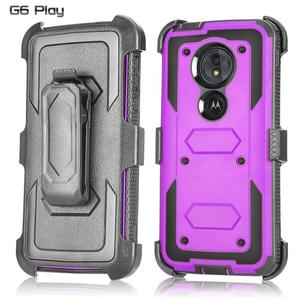 重型装甲组合混合外壳皮套适用于 Moto G6 Play/Moto E5/Moto G6 Forge Protector 封面 - Product Image 5