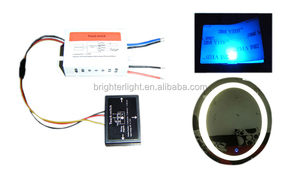 发光二极管镜面灯触摸开关220V 7A触摸传感器开关，用于带电源驱动器的镜子浴室发光二极管灯触摸控制器 - Product Image 4