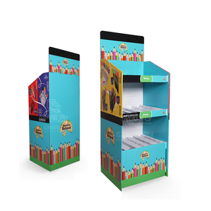 Cartone Promozione Display Mensola di Esposizione Del Basamento Cremagliera di Carta POP Cartone Shipper Display - Product Image 2