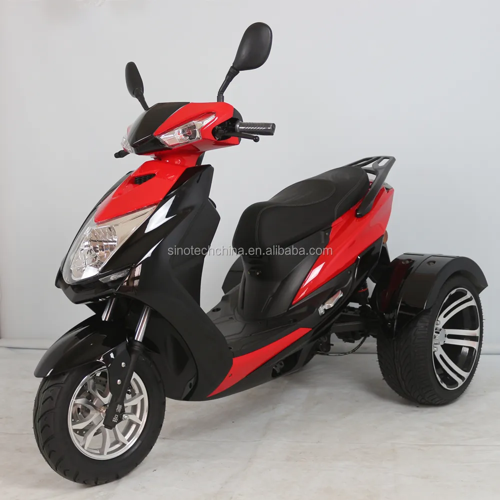 Sinotech citway novo produto, três rodas grande trike de pneu atv adulto triciclo 3 roda scooter elétrico